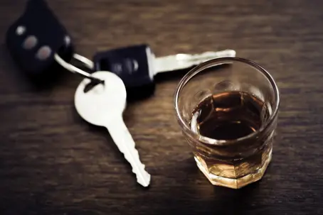 Alcohol and keys